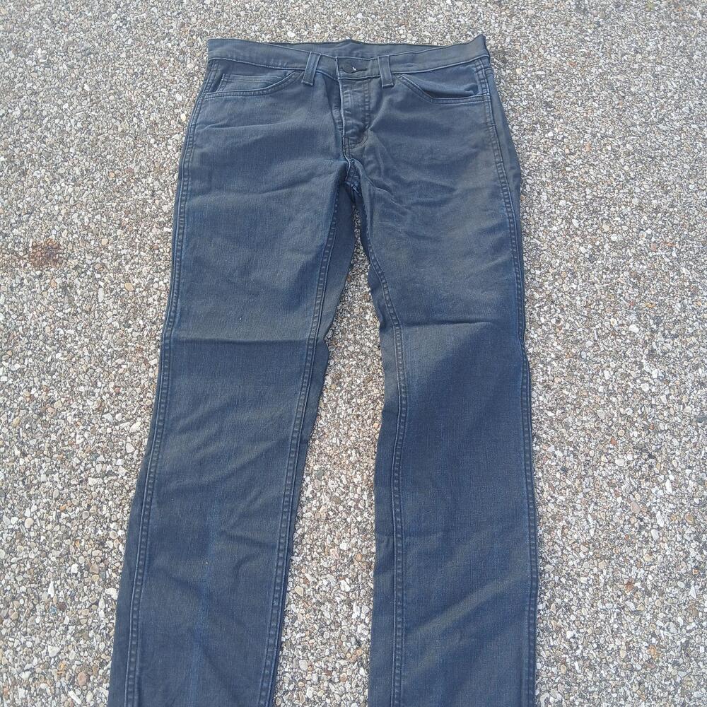 Levis 511 Jeans Mens 32x32 Dark Wash Blue Slim Stretch Tapered Denim Pants